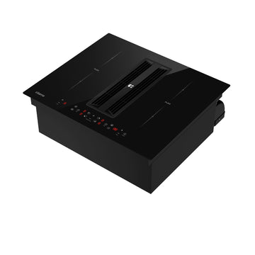 Ciarra ONE 59cm Electric Induction Hob with Integrated Plasma System CBBEH594BBFF Extractor Hob